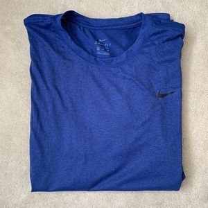 π Mens NIKE DRI Fit shirt top short sleeve 4XL